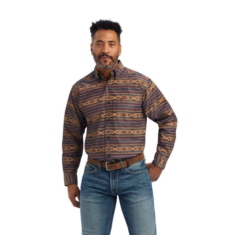 Ariat Hemden Herren - Fletcher Classic Fit Mehrfarbig ( FZIMS-1435 )